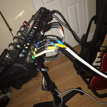 CL-Link 10Ft*1.1inch Electrical Wire Organizer Spiral Cable Wrap Spiral Cable Bundler Organizer Home Office Wire Concealer for PC TV Computer Cinema