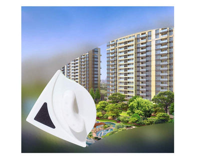 Double-sided Window Cleaner Glass Wiper Magnetic Cleaning Tools, Glider Washing Glass Cleaning Brush for High-rise Double Glazed Windows Thickness 3-10mm)