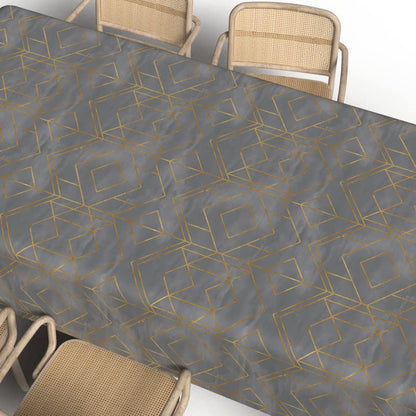 Tablecloth, Waterproof Polyester Fabric, Durable & Easy Care