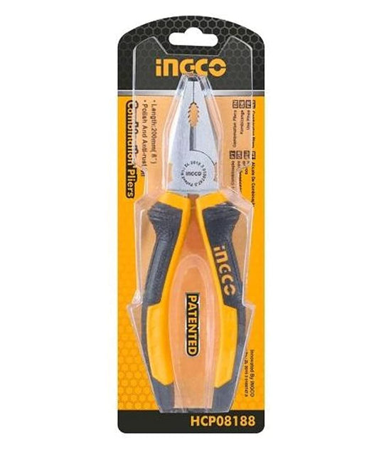 Ingco HCP08208 Hand Super Plier - 8in