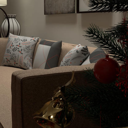 Christmas Cushion 40x40 CM, Washable Soft Holiday Pillow for Sofa, Bedroom, Living Room, or Office, Festive Decorative Accent