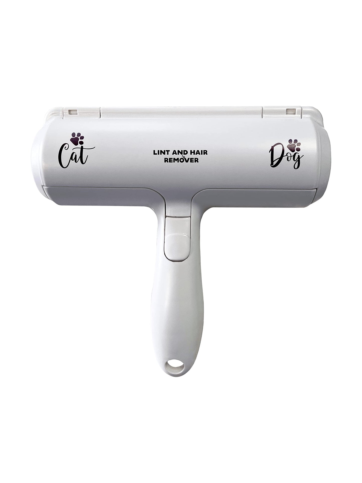 Reusable pet hair removing roller