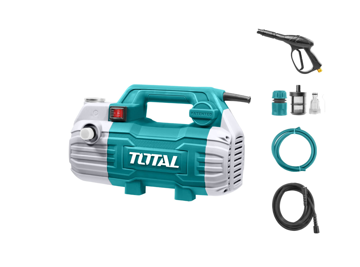 Mr. Light Lights Your Life Total TGT11236 High Pressure Washer With High Performance - Teal White
