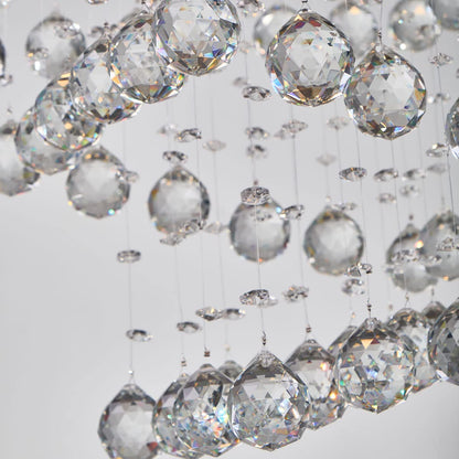 Nagafa Shop TZ601 Twix Crystal Chandelier Modern