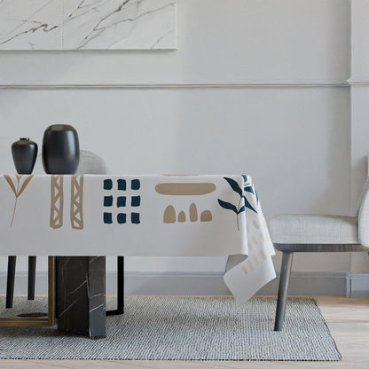Velvet Tablecloth – Elegant and Durable Polyester Table Cover, Stain-Resistant, Machine Washable, Perfect for Dining, Kitchen & Events