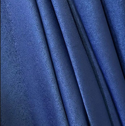 INtex CURTAINS HOUSE Faux Linen Textured Curtains Durable Fabric-Light Filtering Drapes forLiving Rooms Reception and Bedroom - Steel Grommets - Single Panel Grey 200W x 230L CM