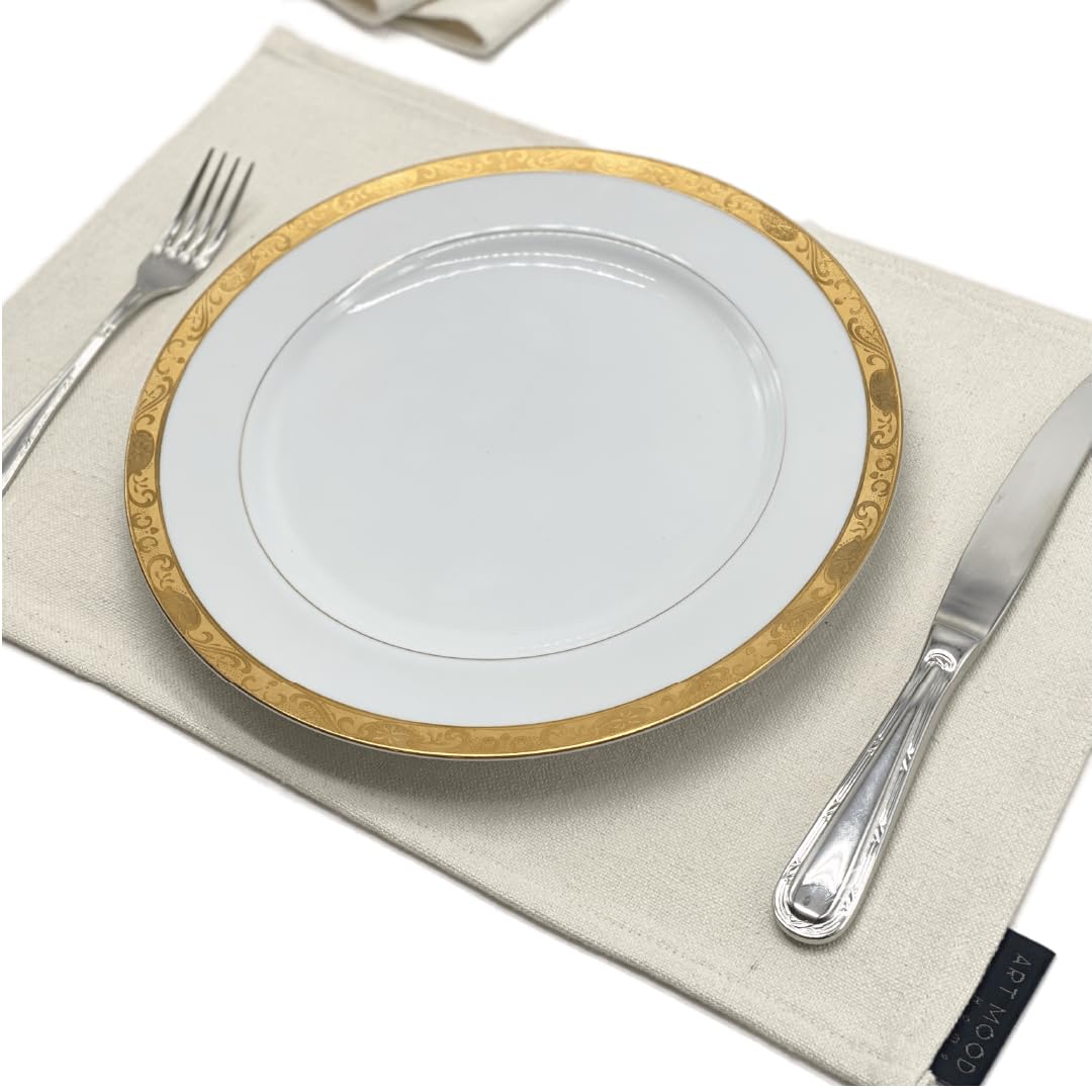 Cotton Placemats Set 6 Pieces of Placemats and Runner