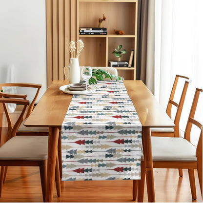 INTEX HOME Sofia Elegance Table Runner – Luxurious Linen Velvet – Design for Dining Room, Coffee Table & Decor – Ideal for Events & Ramadan – 45 x 135 cm – 1 Pc - Multicolour