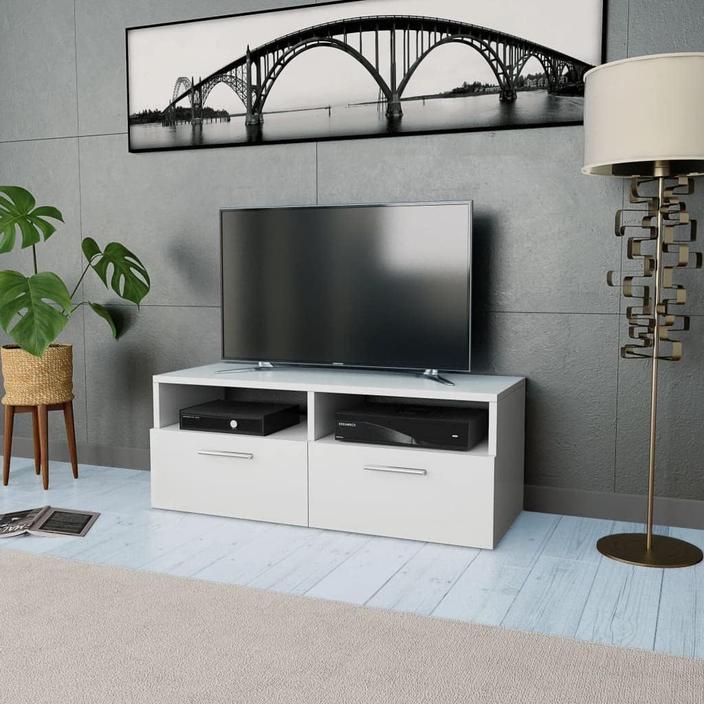 TV Unit in a Warm Beige Finish, Contemporary Entertainment Center Media Console Suitable for s and NeutraLDecor Palettes, Simple and Elegant Living Room Furniture