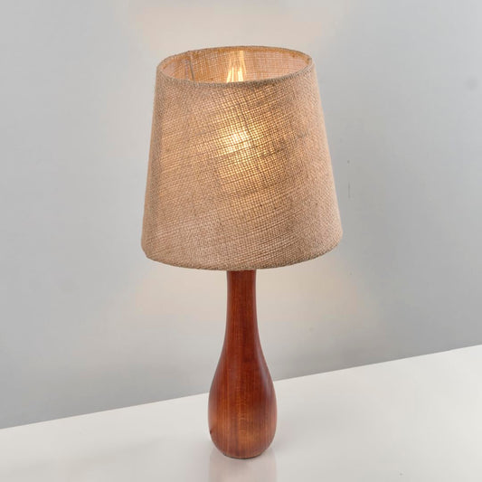 اباجورة بولنج بنى مصنوعه من خشب الزان الطبيعي NAGAFA Shop, wooden bowling lamp TB67-BN-BEK