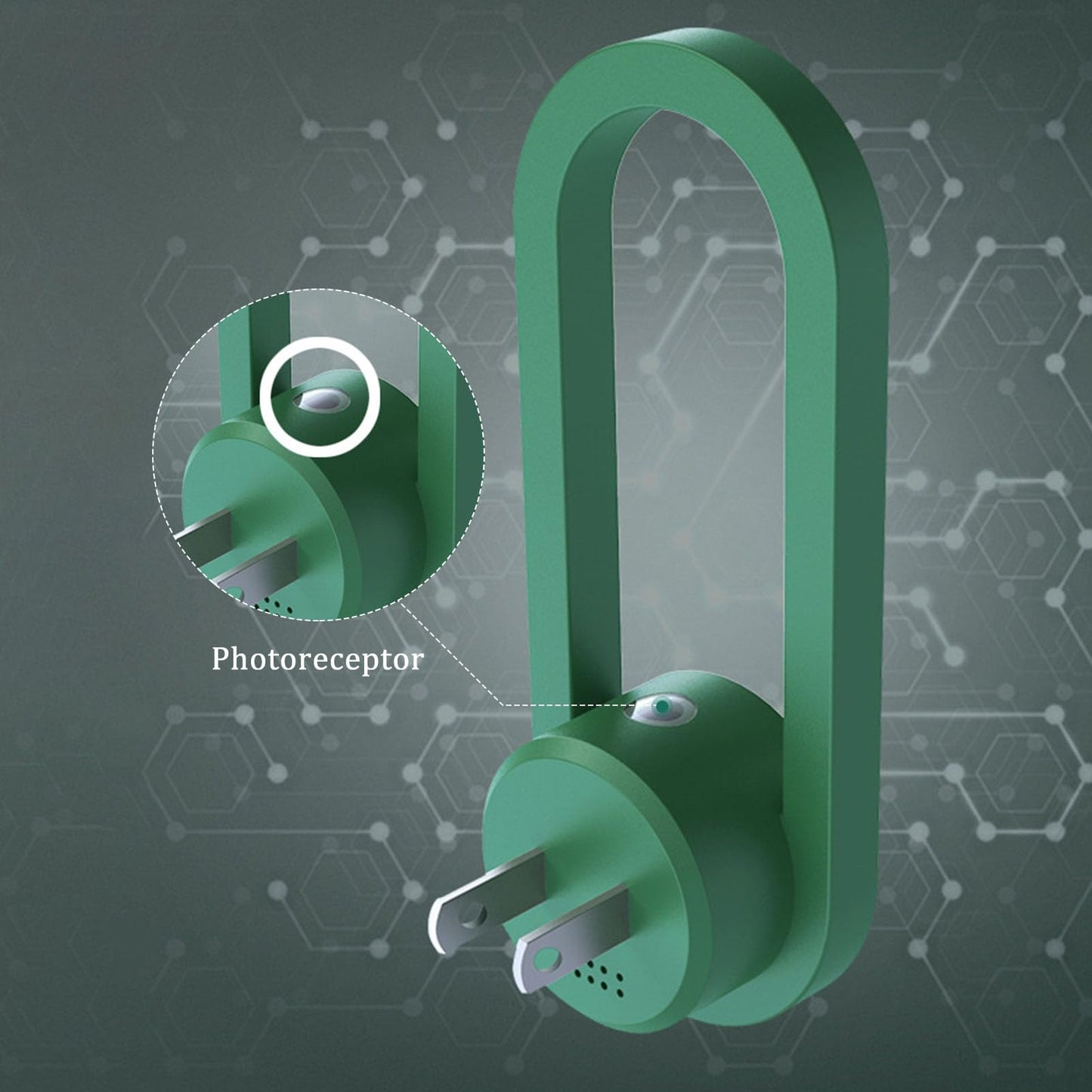 Electric Mosquito Repellent, Mosquito Repellent Pest Control Repel for Home Bedroom Latest Frequency Conversion Ultrasonic with LED Sleeping Light, Mosquito Repellent Night Light (MultiColor)