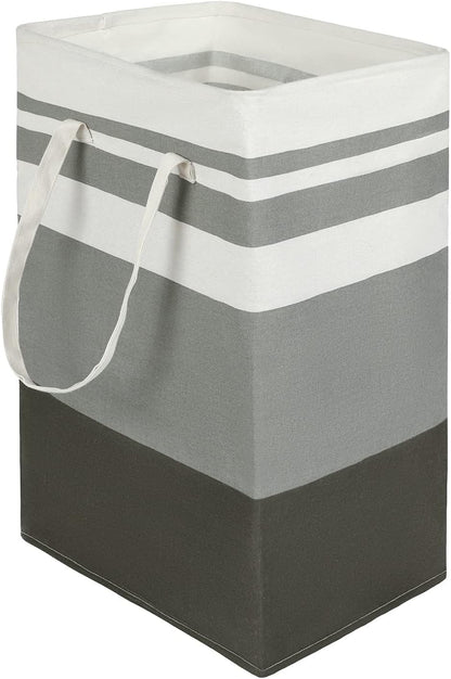 Dirty Clothes Hamper Big Laundry Baskets with Handles, Collapsible Laundry Hampers for Bedroom, Extra Large Hamper Basket Bin for Living Room (2pcs)