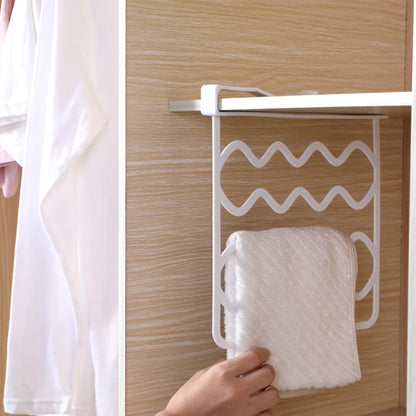 WDDY 4 Pieces Practical Shelf Dividers, Shelf Dividers Wardrobe, Wardrobe Partition Board, Wardrobe Partition Shelves Divider, for Storage and Organization in Bedroom Kitchen and Office Shelves