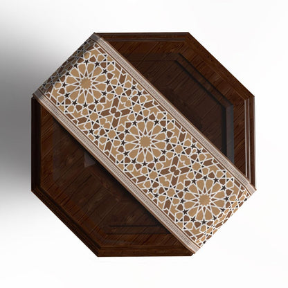 Table Runner – Elegant Decorative Accent for Tables, Beds, and Spaces, 140x35 cm, Made from Luxurious Velvet, Machine Washable