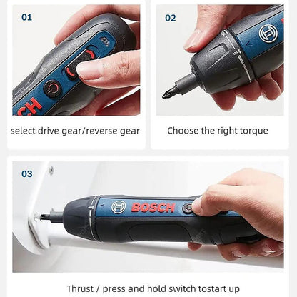 Bosch GO 2 Cordless Screwdriver - 3.6 V