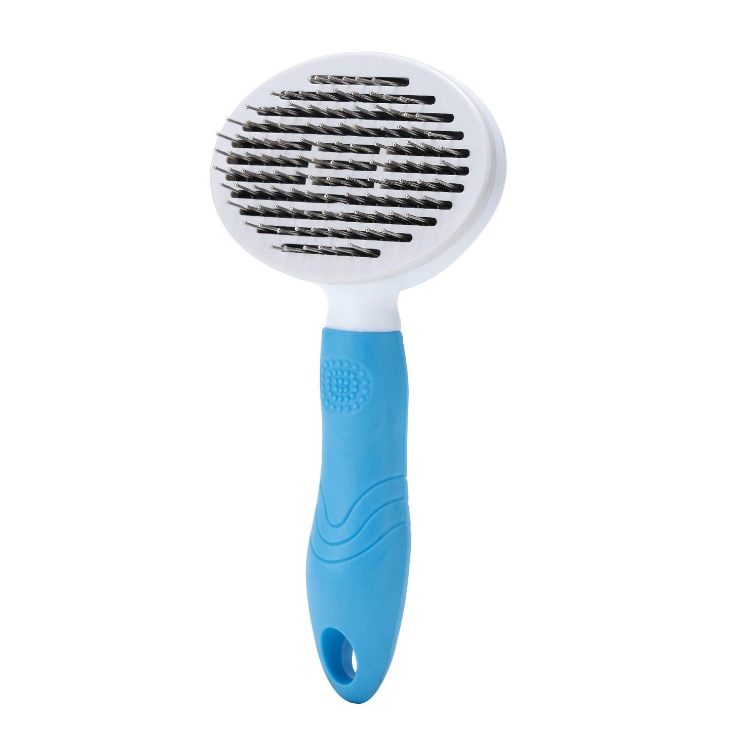 Ubrand PUAYOIP Cat Grooming Brush Hair Removal Cat and Dog Comb, Hair Slicker Brush ,Self Cleaning and Styling Hair Removal Comb Brush