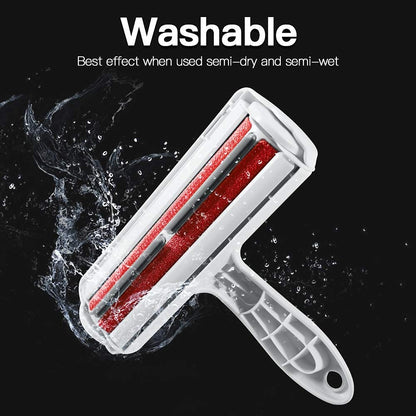 Sagreeny Pet hair remover roller - dog & cat fur remover with self-cleaning base - efficient animal hair removal tool - perfect for furniture, couch, carpet, car seat