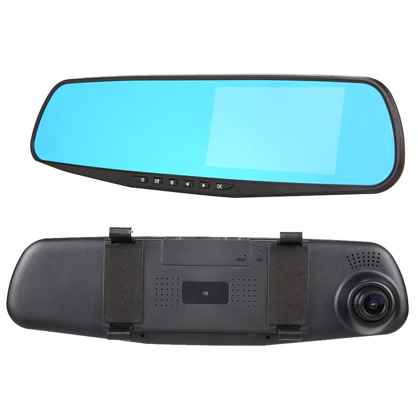 Kkmoon 140 Degree Wide Angle Rearview Mirror Car DVR 4.3 Video Recorder Dash Camera