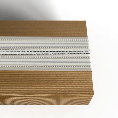HOME Decorative Runner, 140W ×35L CM, Cotton, Table or Bed Runner for Home Decor, Elegant Design for Living Room or Occasions