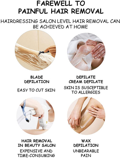 2022 New Bleame Crystal Hair Eraser,Magic Crystal Hair Removal,Exfoliation Painless Hair Removal Tool for Men & Women,Soft Smooth Silky Skin, Full Body Hair Removal