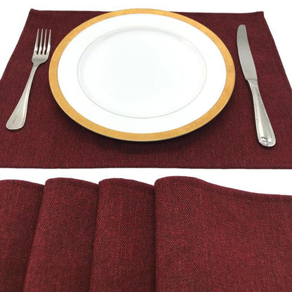 Linen Placemats Set 6 Pieces of Placemats and Runner