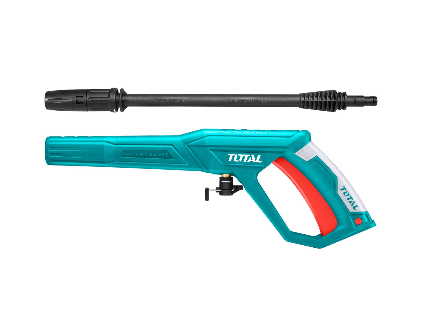Total TGTSG026 Spray Gun With High Performance - Teal White