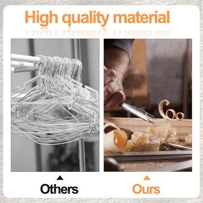 Xbaiyanr 4Pcs Anti Slip Multi Hook Coat Racks,Bra Hangers for Closet Organizer with 8 Hooks 360 °Swivel Belt Hanger for Closet for Belt, Tie, Tank Top, Bra, Scarf (Brown)