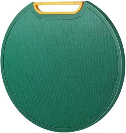 Round Shape Cutting Board, Chopping Board, Heavy Duty Non-Slip, Double Side,for Kitchen Home Meat Vegetable Fruit Cheese