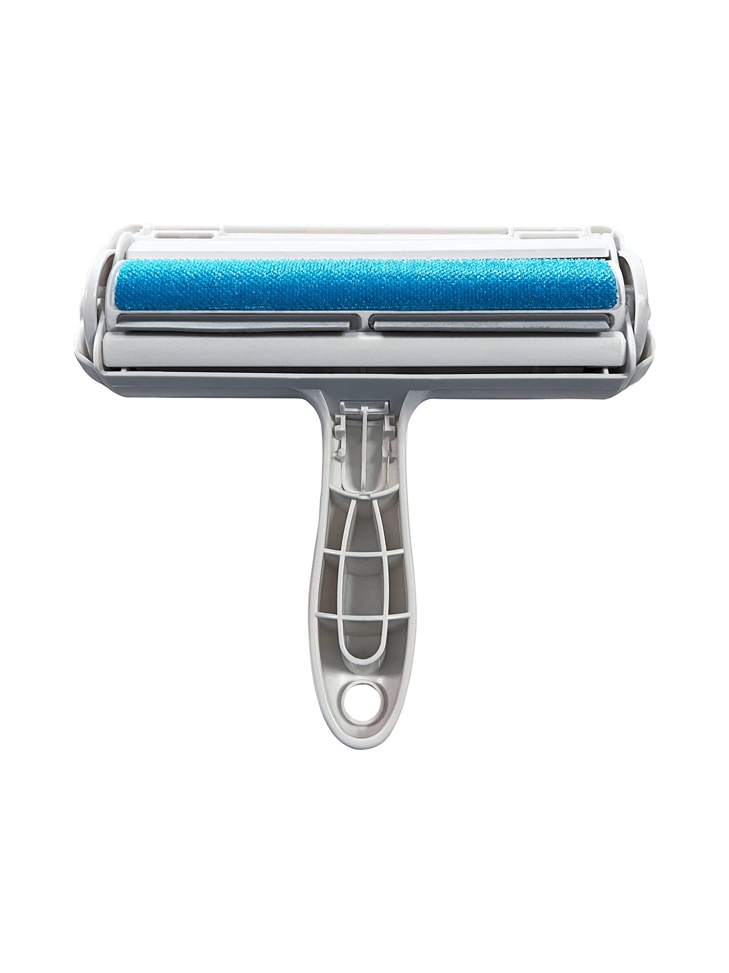 Reusable pet hair removing roller