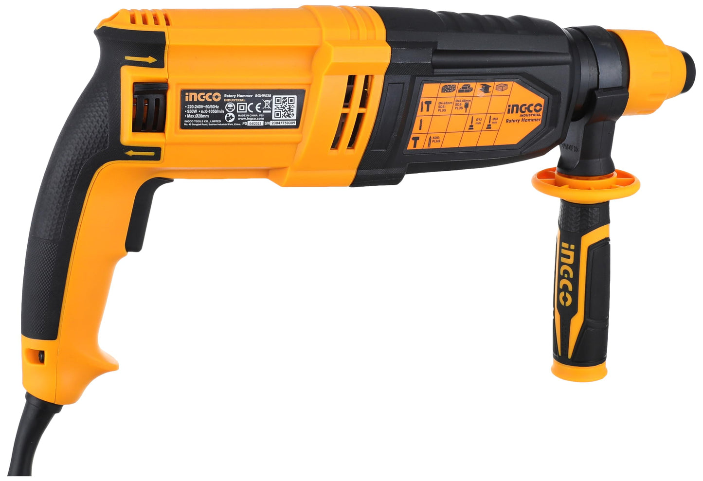 Ingco Hammer 28 mm 950 Watt Model INGCO RGH9528