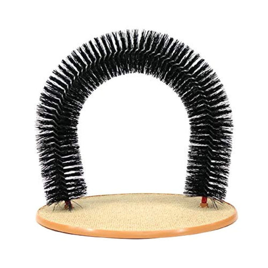 Purrfect Arch Cat Scratch Pet Self-Scratching Brush Thick Arches Toy