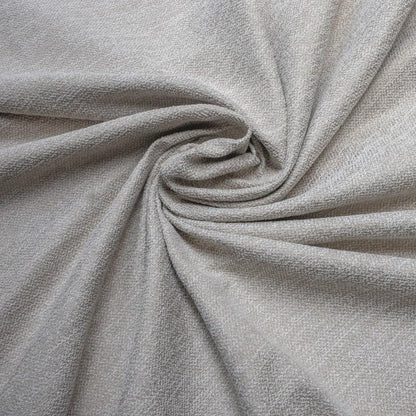 INtex CURTAINS HOUSE Natural Linen Semi-Sheer Window Drapes, Light-Filtering Privacy Curtains for Bedroom and Living Room, Steel Grommets, 2 Panels Cafe 130W x 265L