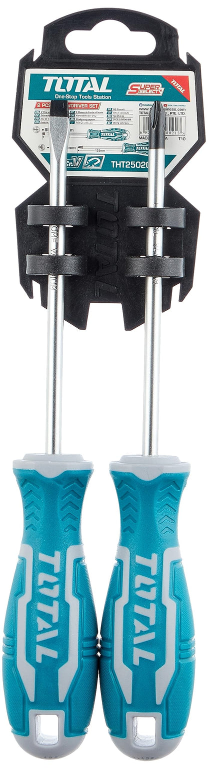 Total 2 Pcs Screwdriver Set THT250201