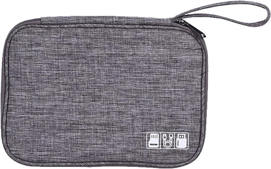 Pewell Travel Tech Organizer,Portable Cable Organizer Bag | Travel Bag for Cable Storage, Wire Storage & Electronic Accessories