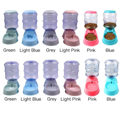 Automatic Water Dispenser Bowl Feeder for Dogs & Cats, 3.5L Capacity, Durable Pet Water Bottle, Non-Slip Design, Easy to Clean, Keeps Pets Hydrated, Suitable for Small & Large Pets