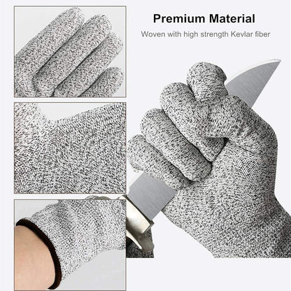 Year High Performance Cut Resistant Gloves/Lightweight and Flexible Level 5 Protect Hands for Men and Women