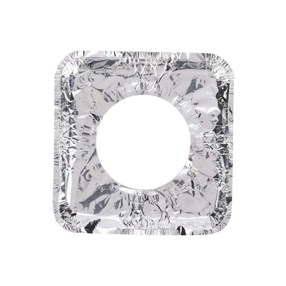 10 Pcs Gas Burner Cover - Disposable Aluminum Foil Gas Stove Mat for Easy Kitchen Cleaning