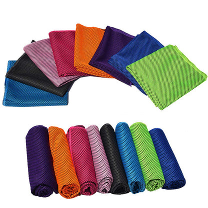 DURAGS 2 Pack Cooling Towel Soft Breathable Travel Ice Towel for Gym Fitness Workout Yoga Sport Running Camping Hiking