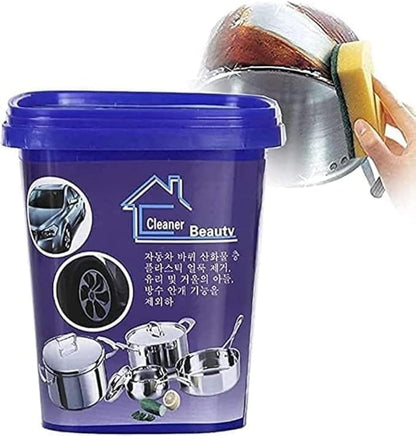 Oven Cleaner & Cookware - Multipurpose Stainless Steel Cleaning Paste for Removing Stubborn Stains from Pots, Pans and Pots - Eco-Friendly, Non-Toxic, Easy to Use - Get Now from