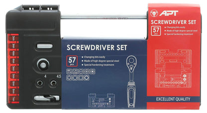 Apt screwdriver set 57 pieces