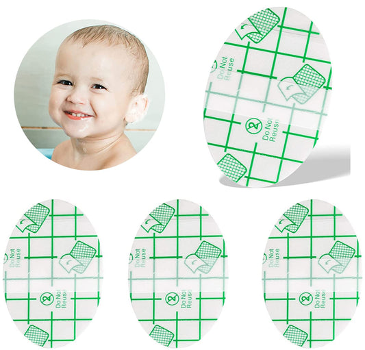 Waterproof Ear Plugs for Kids, Newborn Baby Ear Protectors for Swimming, Bathing, Surfing, Diving and Other Water Sports, Children's Size (40 Pack)