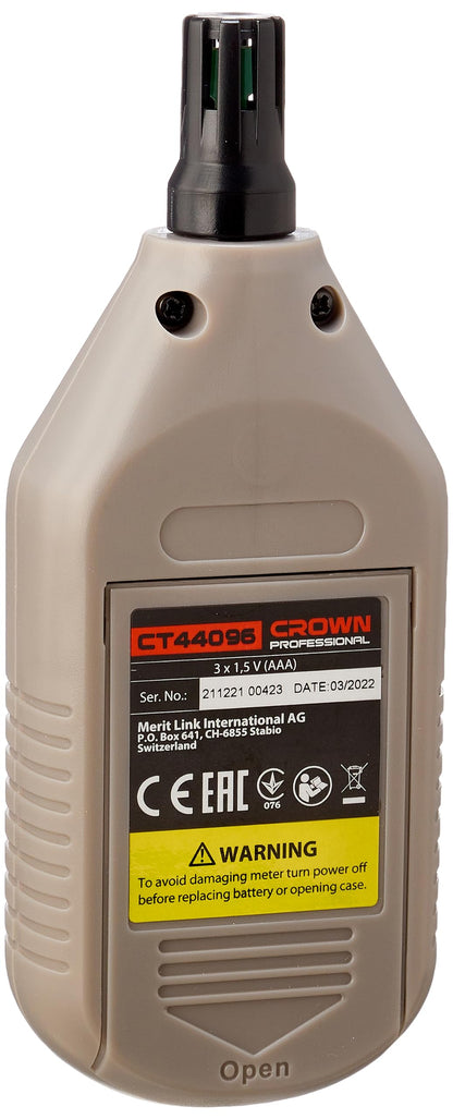 CROWN Temprature and Humidy Meter