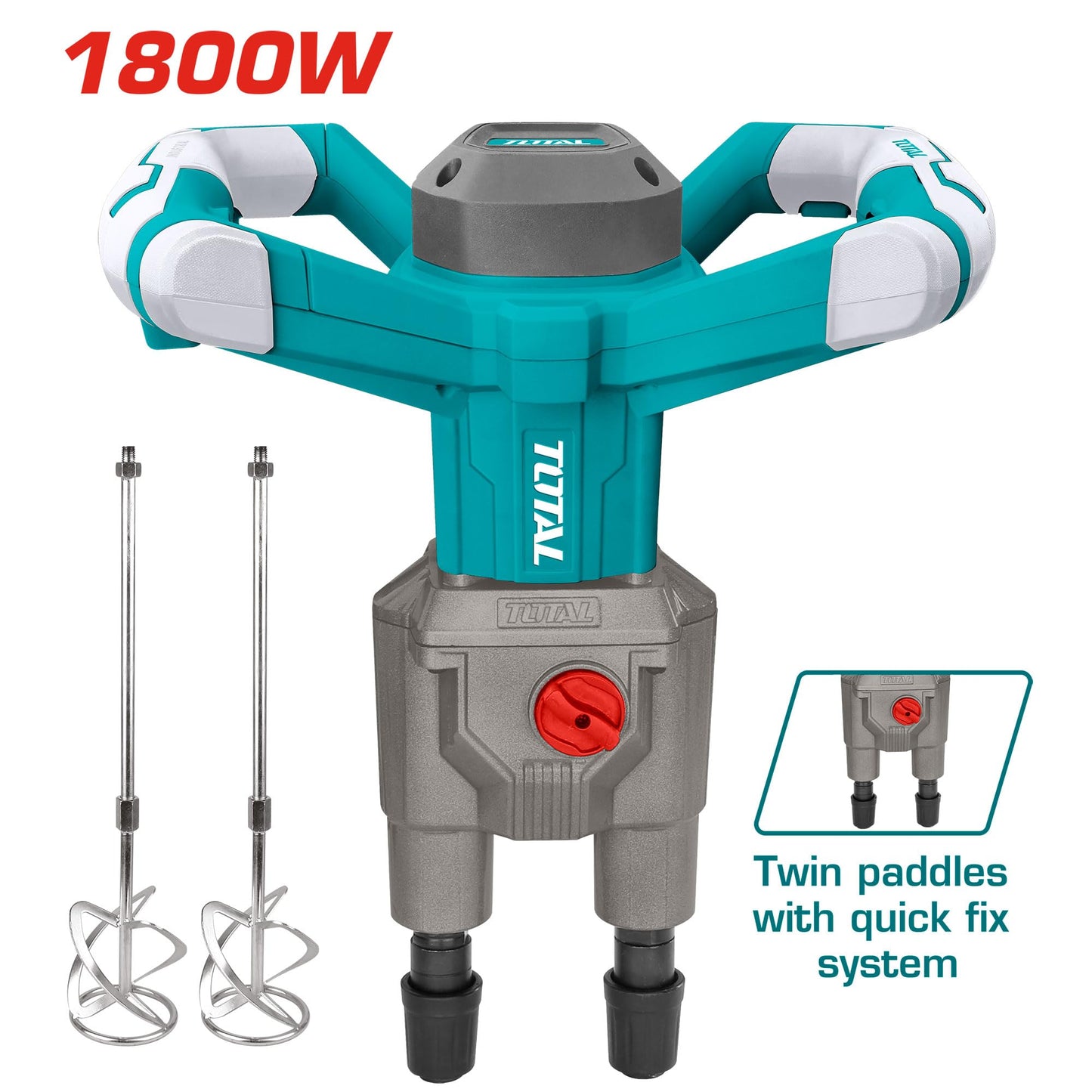 Total TD616006 1800W Electric Hand Mixer