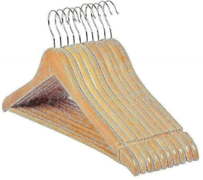 3S Wooden clothes hanger - 12 pieces