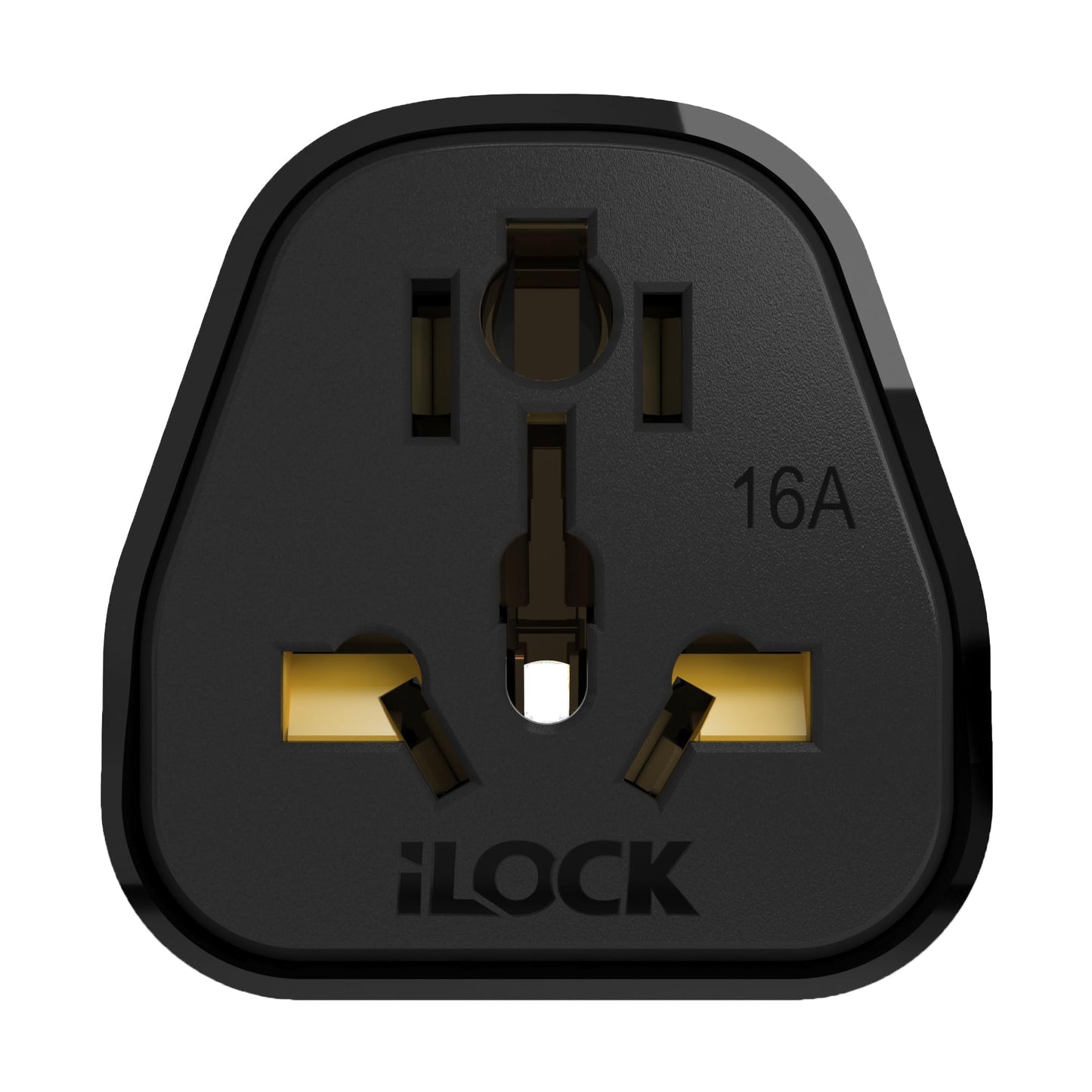 iLOCK Travel Plug adapter Converter - black