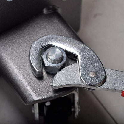 TK.Felly Universal Wrench, Large and Small, Set of 2, Compatible Dimensions Approx. 0.4 - 1.3 inches (9 - 32 mm), Monkey Wrench, Alternative Tool, Spanner, Plumbing, Water Supply