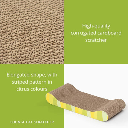 Chaya Cat Scratching Board Mat Scratching Bed Board Cat Scratching Board Sofa Rest Pet Furniture (Color Random)
