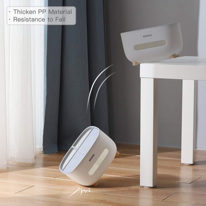 tissue box cover holder with storage, napkin tissue box, multi-function tissue box abs material storage organizer caddy for bathroom, bedroom and office, grey white