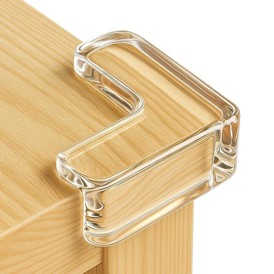 Gudui Corner Guards, Baby Proofing Corner Protector, Best Clear Baby Corner Guards High Resistant Adhesive Gel - Stop Child Head Injuries - Tables, Furniture & Sharp Corners Baby Proofing