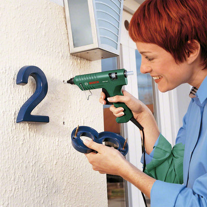 Bosch Home and Garden Glue Gun PKP 18 E (1 x Extra-Length Nozzle, Glue Stick, 240 V)